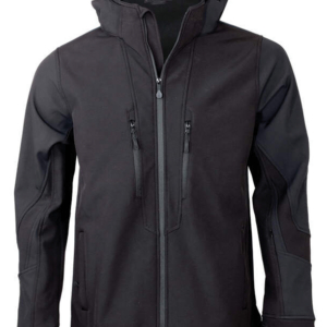 Μπουφάν softshell sport 3 layers με κουκούλα